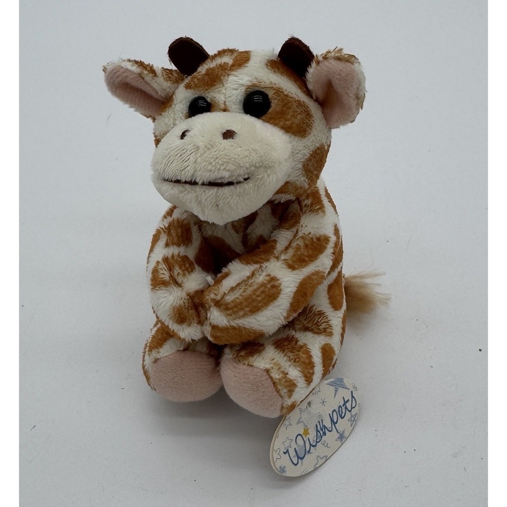 Wishpets #52269‎ Giraffe Plush 4.5" Mini Stuffed Animal Toy NWT